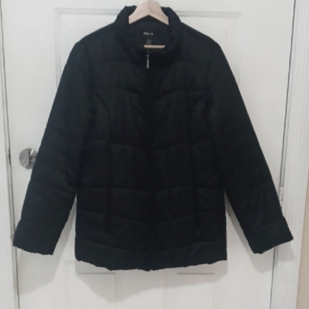 Style & Co,Chic Black Puffer Jacket